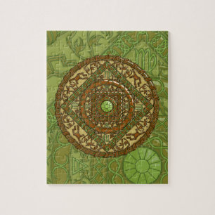 Jungfrau-Mandala-Puzzle Puzzle