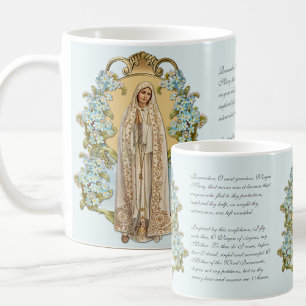 Jungfrau Maria Blumenförmige Religiöse Dame von Fa Kaffeetasse