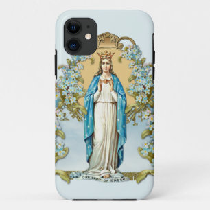 Jungfrau Maria Florale Religiöse Dame von Knock Case-Mate iPhone Hülle