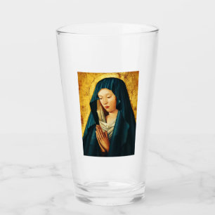 Jungfrau Maria Hodegetria byzantinisch-katholische Glas