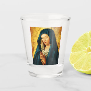 Jungfrau Maria Hodegetria byzantinisch-katholische Schnapsglas