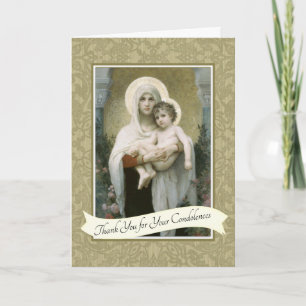 Jungfrau Maria Jesus Katholisch Beileid Danke
