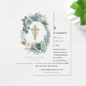 Jungfrau Maria Katholische Hochzeitskarte (Schreibtisch)