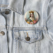 Jungfrau-Maria-Knopf Button (Beispiel)