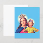 Jungfrau Maria Königin mit Jesus (Vorne/Hinten)