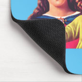 Jungfrau Maria Königin mit Jesus Mousepad (Ecke)