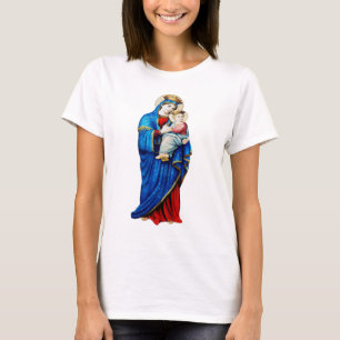 Jungfrau Maria mit Jesuskind T-Shirt