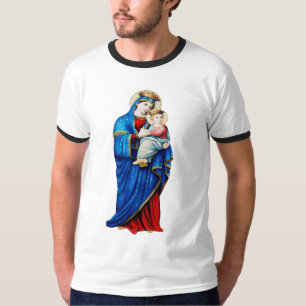 Jungfrau Maria mit Jesuskind T-Shirt