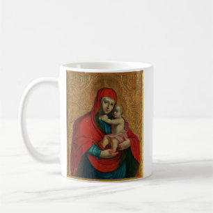 Jungfrau Maria mit Jesuskind von Jan Rombauer Kaffeetasse