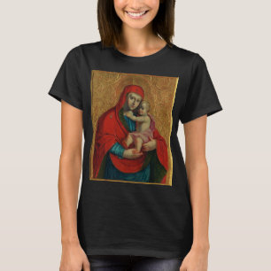 Jungfrau Maria mit Jesuskind von Jan Rombauer T-Shirt