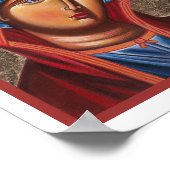 Jungfrau Maria Mutter Gottes Poster (Ecke)