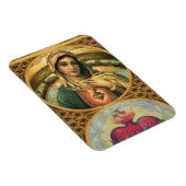 Jungfrau Maria und das heilige Herz Jesu Magnet (Rechte Seite)