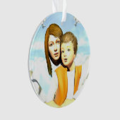 Jungfrau Maria und das Kind Jesus Ornament (Vorderseite)