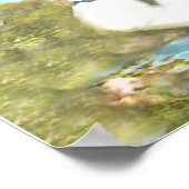 Jungfrau Maria und das Kind Jesus Poster (Ecke)