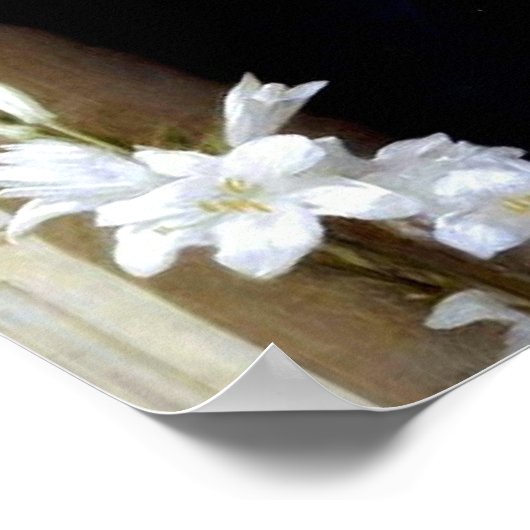 Jungfrau Maria und Jesus Christus Poster (Ecke)