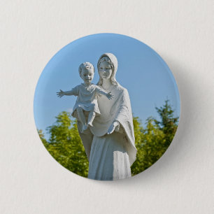 Jungfrau Maria und Jesuskind in Remagen Button