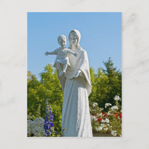 Jungfrau Maria und Jesuskind in Remagen Postkarte