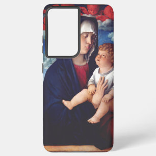 Jungfrau Maria und Kind Klassische Religiöse Kunst Samsung Galaxy Hülle