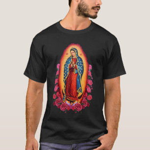 Jungfrau Maria Unsere Liebe Frau von Guadalupe Vir T-Shirt