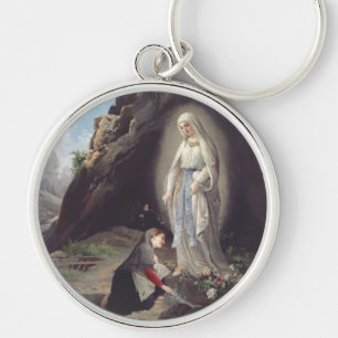 Jungfrau Maria von Lourdes Schlüsselanhänger
