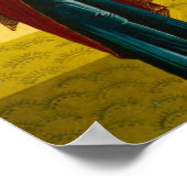 Jungfrau Marias russische Ikone Poster (Ecke)