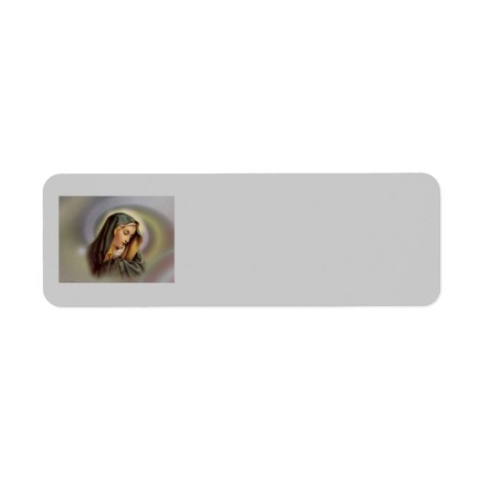 Jungfrau Mary 2 Label (Vorne)