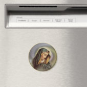 Jungfrau Mary 2 Magnet (In Situ (Geschirrspüler))