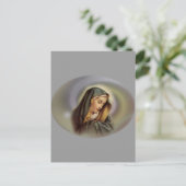 Jungfrau Mary 2 Postkarte (Stehend Vorderseite)
