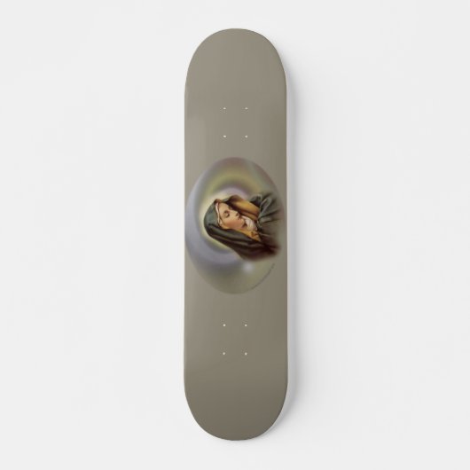 Jungfrau Mary 2 Skateboard (Vorne)