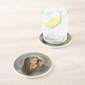 Jungfrau Mary 2 Untersetzer (Seite)