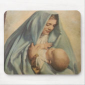 Jungfrau Mary and Baby Jesus Mousepad (Vorne)