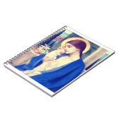 Jungfrau Mary and Child von Marianne Stokes Notizblock (Linke Seite)