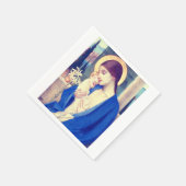 Jungfrau Mary and Child von Marianne Stokes Serviette (Ecke)