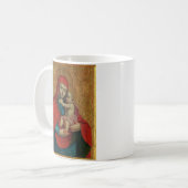 Jungfrau Mary and Jesus Child von Jan Rombauer Kaffeetasse (Vorderseite Links)