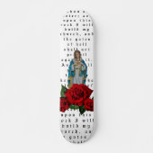 JUNGFRAU MARY BOARD SKATEBOARD (Vorne)