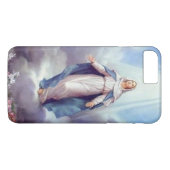 Jungfrau Mary Case-Mate iPhone Hülle (Rückseite (Horizontal))