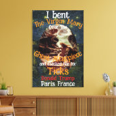 Jungfrau Mary Donald TRUMP Ticks Parasiten Leinwanddruck (Insitu (Wohnzimmer))