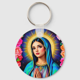 Jungfrau Mary Family Foto Niedlich Schlüsselanhänger