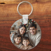 Jungfrau Mary Family Foto Niedlich Schlüsselanhänger (Rückseite)