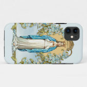 Jungfrau Mary Floral Religiöse Lady of Knock Case-Mate iPhone Hülle (Rückseite (Horizontal))