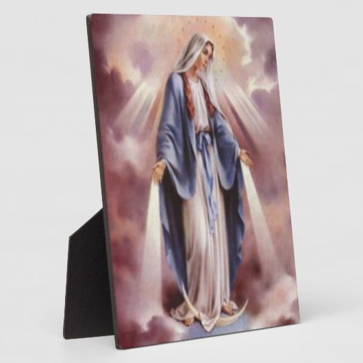 JUNGFRAU MARY FOTOPLATTE (Seite)