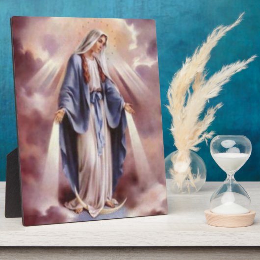 JUNGFRAU MARY FOTOPLATTE (Seite)