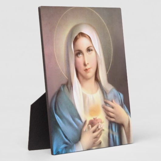 JUNGFRAU MARY FOTOPLATTE (Seite)