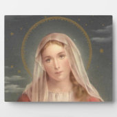 JUNGFRAU MARY FOTOPLATTE (Vorderseite)