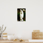 Jungfrau Mary Garden Statue Poster (Küche)