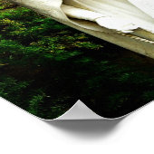 Jungfrau Mary Garden Statue Poster (Ecke)