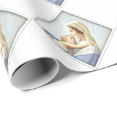 Jungfrau Mary Geschenkpapier (Rolleneckpunkt)