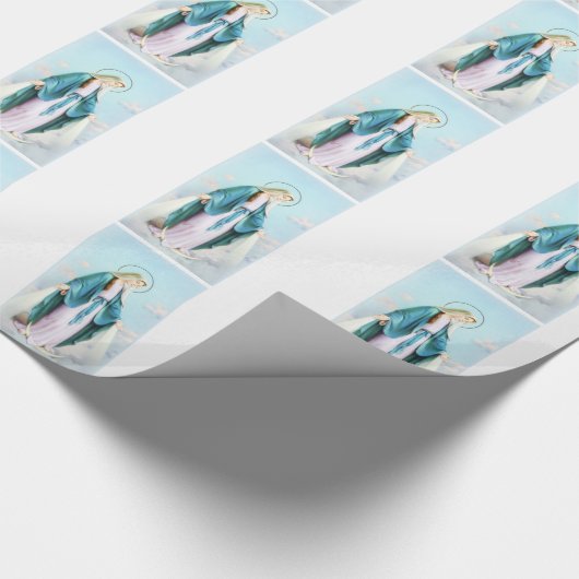 Jungfrau Mary Geschenkpapier (Ecke)