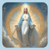 Jungfrau Mary Halo Himmlisch Vertretung
