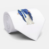 Jungfrau Mary Herren Krawatte (Gerollt)